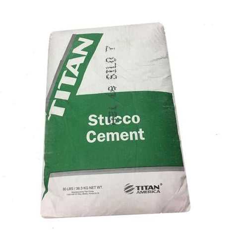 Titan Stucco bag 80lb | Guines Lumber